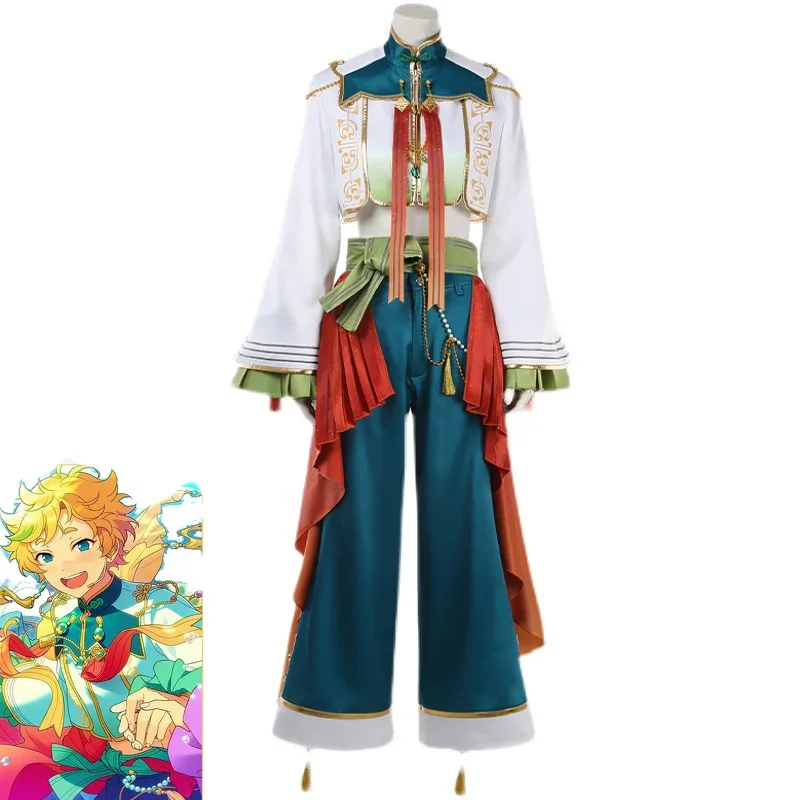 Game Ensemble Stars Switch Cosplay Costume Sakasaki Natsume Harukawa Sora Tsumugi Aoba Cosplay Halloween Uniforms Custom Made