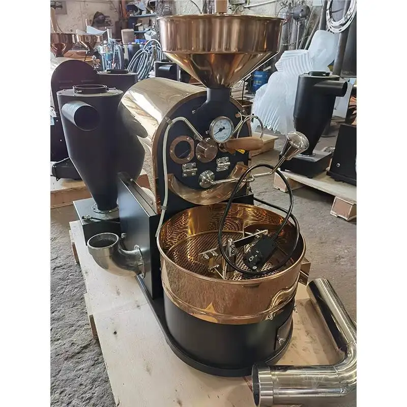 Commercial Coffee Bean Roaster 1 kg 15 kg Cafe Roasting hine for Shop