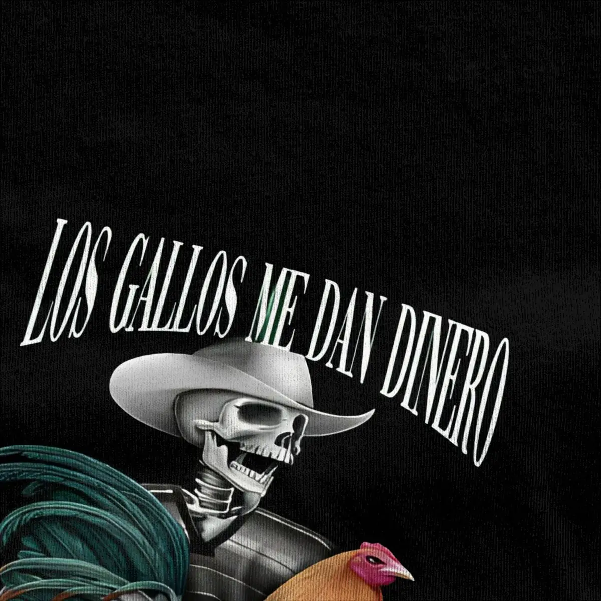 LOS GALLOS ME DAN DINERO Y LAS VIEJAS ME LO QUITAN T Shirt Hippie T Shirts Short Sleeve Y2K Funny Tshirt