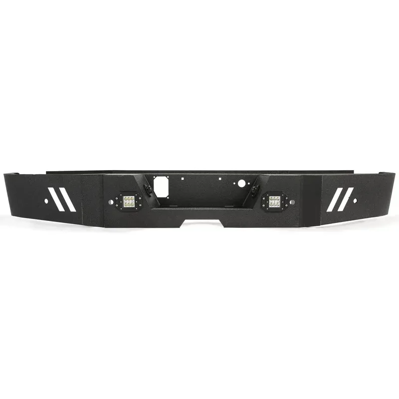 Steel Rear Bumper Assemb W/ LED Lights for Silverado 2500/3500 15-19