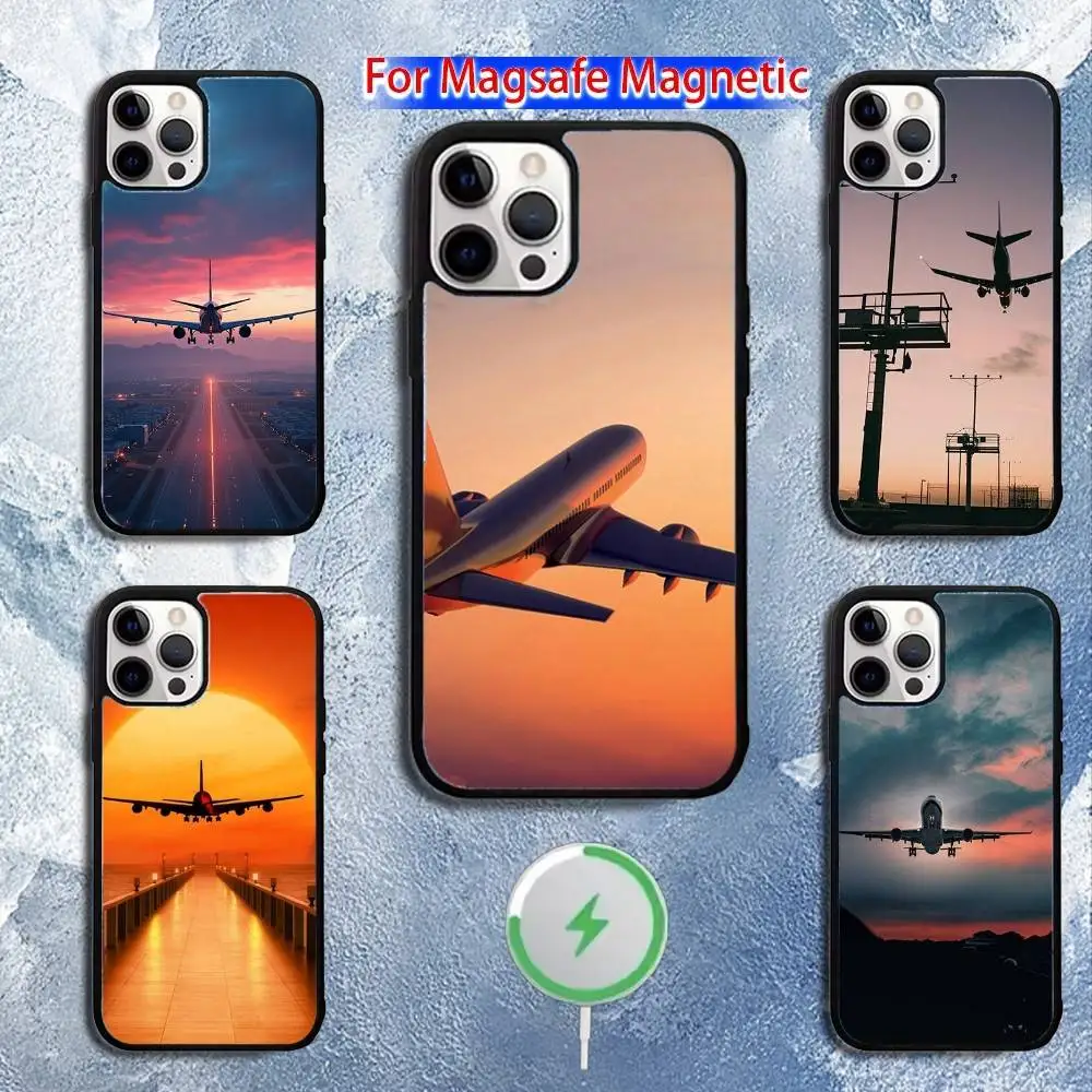 

aeroplane Phone Case For iPhone 16,15,14,13,12,11,Pro,Max,Plus,Mini,Magsafe,Magnetic Wireless Charging Case