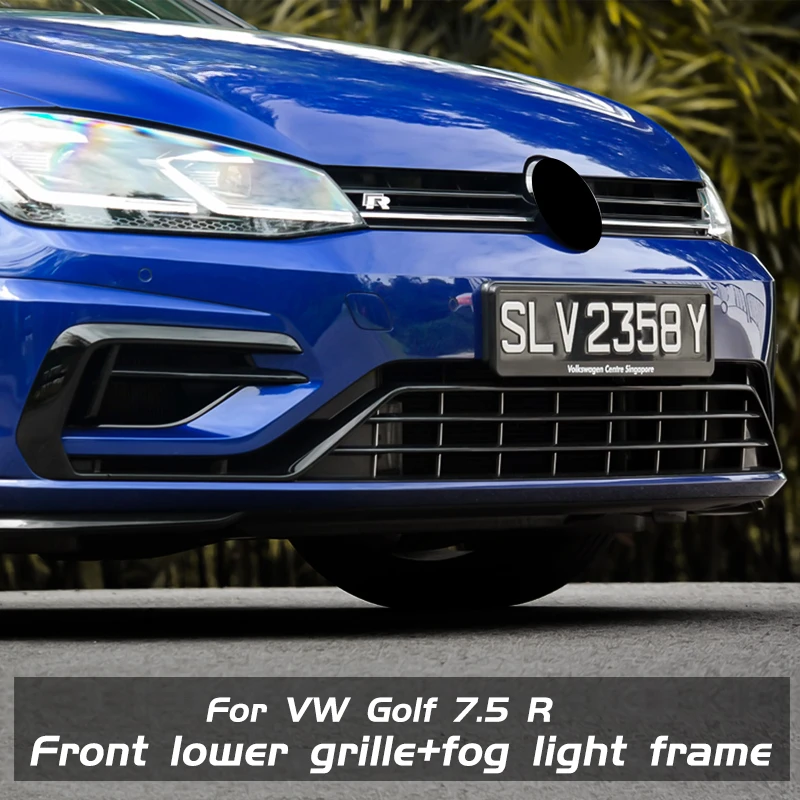 Parts for Volkswagen Car Bumpers Front Grille Front bumper Center lower Grille for VW GOLF7.5 MK7.5 2018-2020