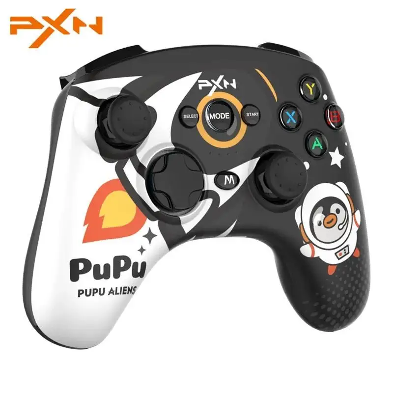 PXN P20 USB 2.4G Wireless Game Controller Joystick Gamepad Replaceable Cover for PC Windows 7/8/10/11/PS3/Android/iphone iOS