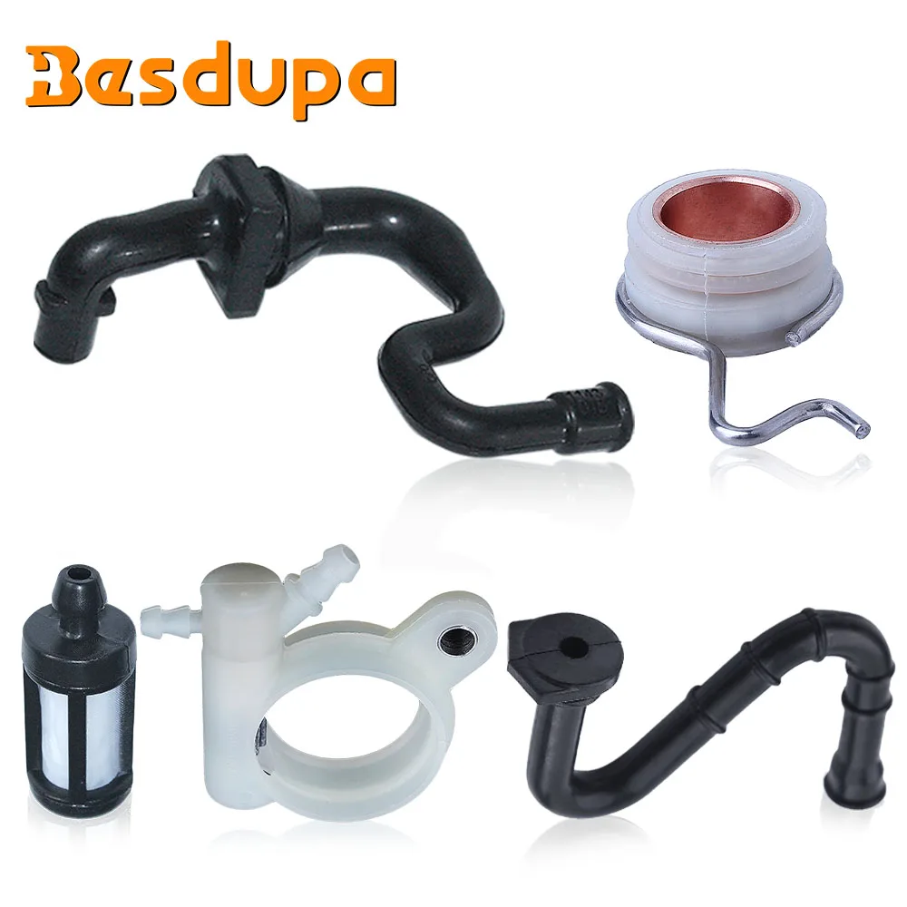 Kit de bomba de aceite, engranaje helicoidal, filtro de combustible y manguera de combustible para motosierras Stihl MS251, MS231, MS231C, MS251C (1143 640 3201)