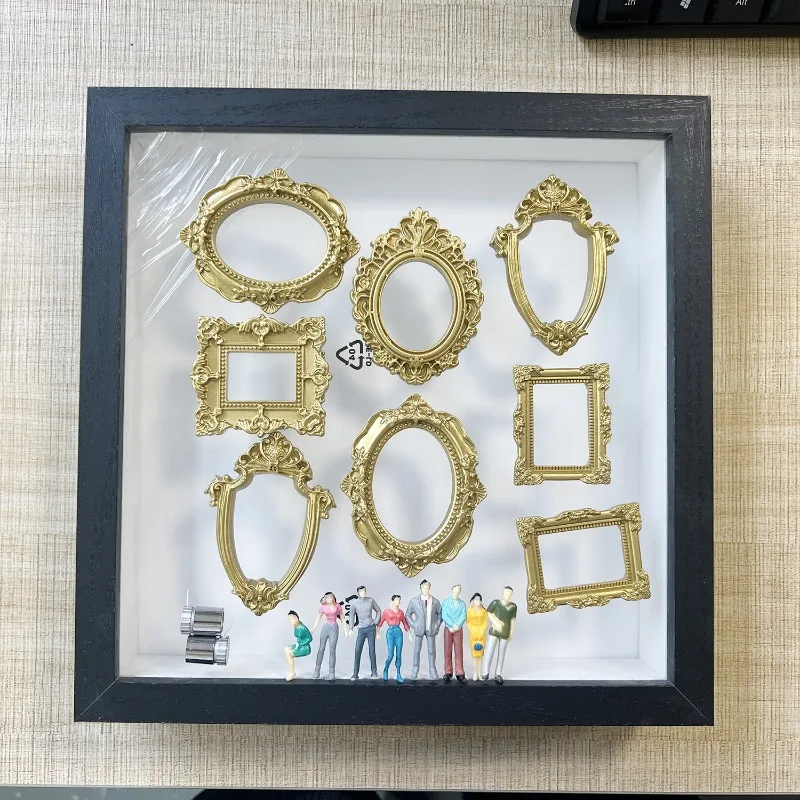 DIY Mini Museum Silhouette Shadow Box Kit
