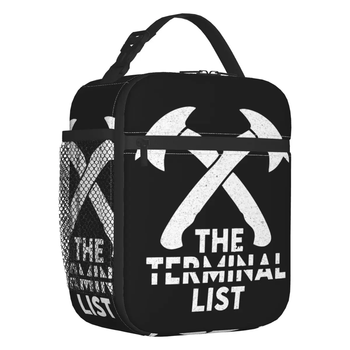 

The Terminal List TV Show Movie Insulated Lunch Tote Bag for Women Resuable Thermal Cooler Food Lunch Box Work School Travel