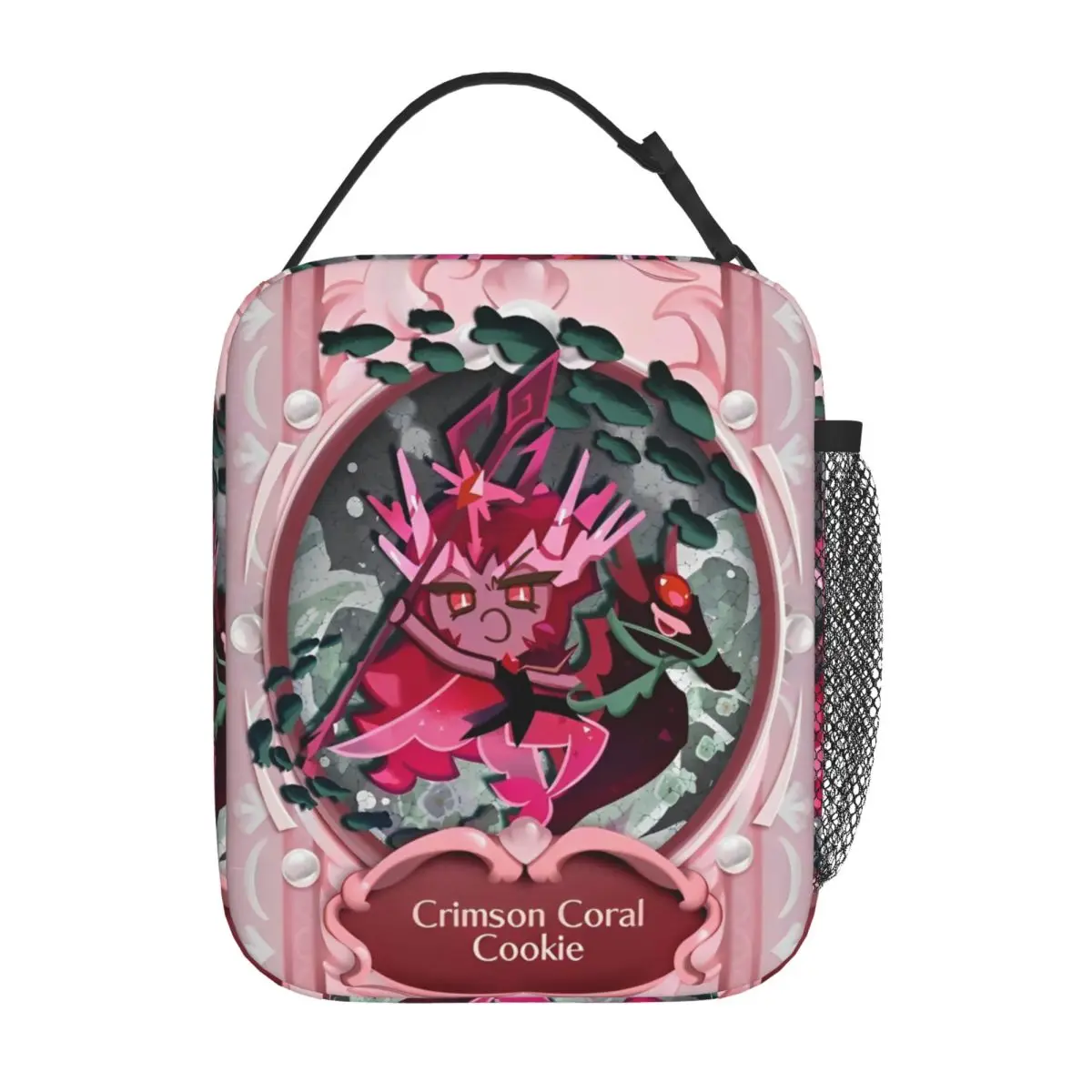 

Cookie Run Kingdom Insulated Lunch Bag Cooler Bag Reusable Lunch Container Large Tote Lunch Box Food Bag College Travel