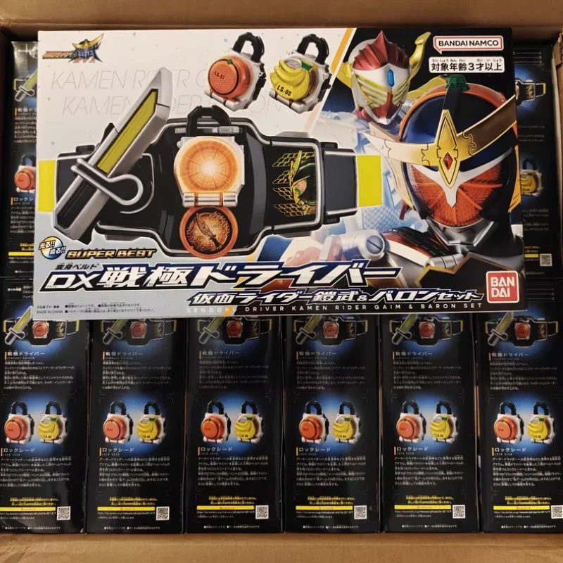 เข็มขัดแปลงร่าง Kamen Rider Gaim Dx ของ Bandai รุ่น Sengoku Driver สีส้ม บานาน่า ล็อคซีด ของเล่นแอคชั่นฟิกเกอร์ ของสะสมคอสเพลย์ ของขวัญ