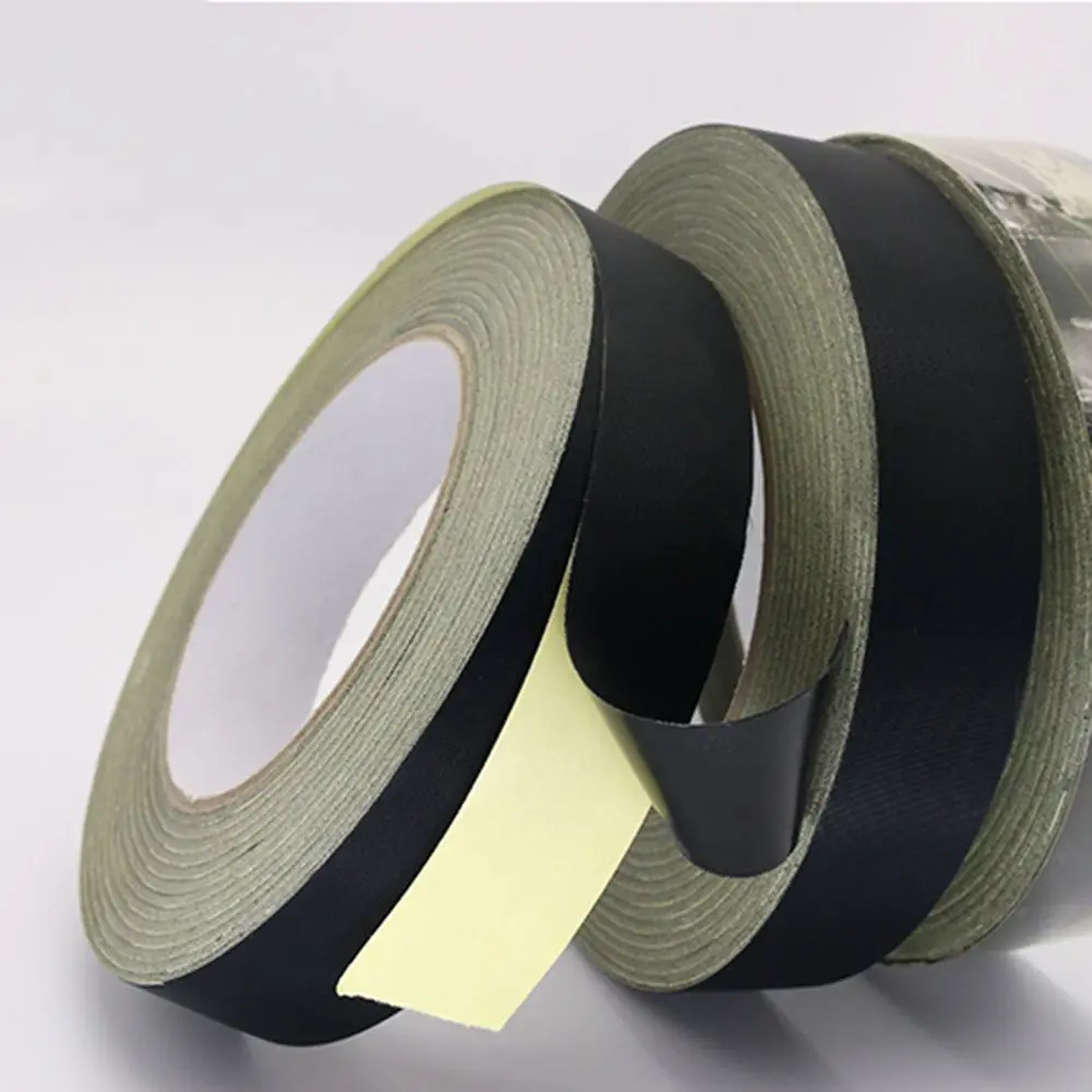 1PCS Black Acetate Cloth Adhesive Tape High Temperature Electrical Tape Insulation Tape Home Hardware