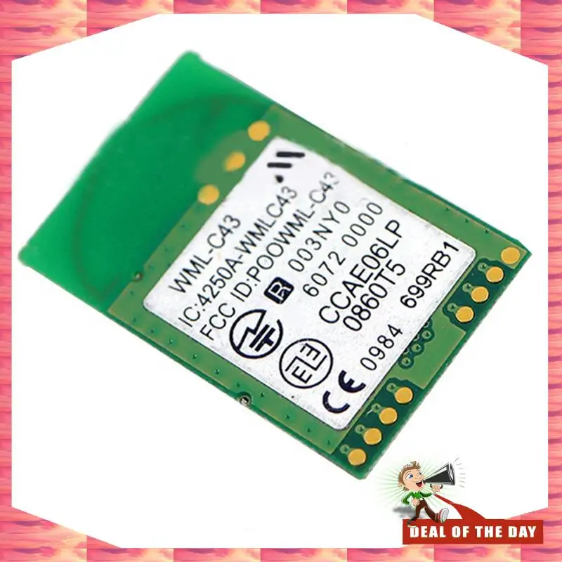 Module Bluetooth WML-C43 pour Console de jeu Wii, réparation de Module Bluetooth, accessoires de remplacement de carte PCB, livraison 24 heures