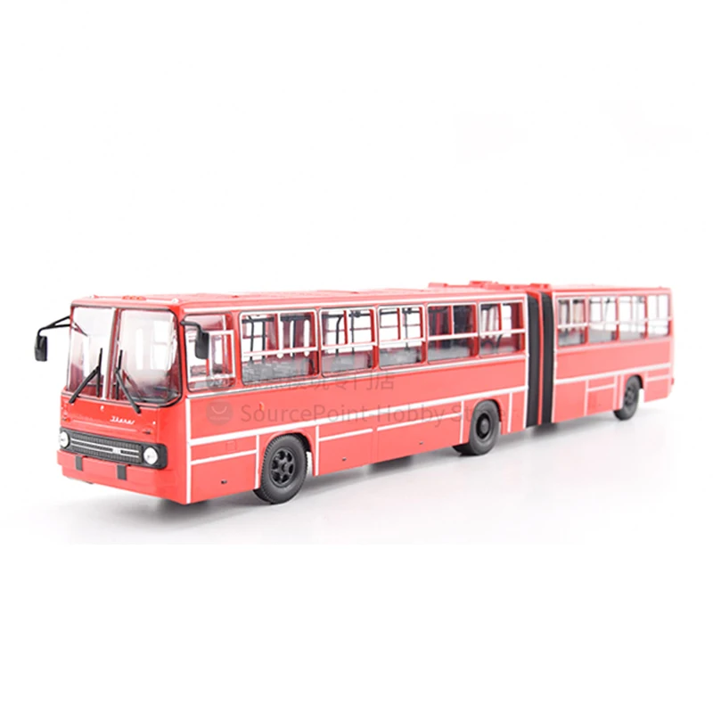 1:43 Scale Diecast Alloy Hungary IKARUS-280 Articulated Bus Toys Cars Model 900520 Classics Adult Gifts Souvenir Static Display