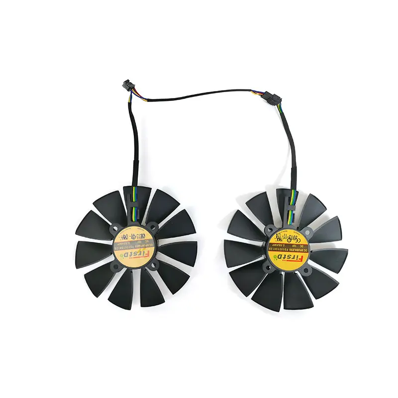 NEU 5PIN 95MM T 129215 SU FD10015H12S Lüfter passend für ASUS STRIX-R9 380 GTX970 980 980 Ti GAMING Grafikkarten-Lüfter