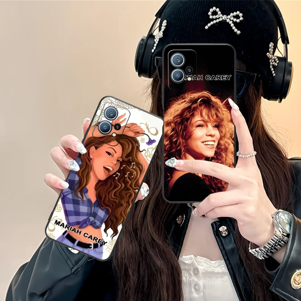 Mariah Carey Cool Mobile Cell Phone Case for Huawei P60 P50 P40 P30 P20 P10 P9 P8 Pro Lite Plus Black Soft Phone Cover Shell