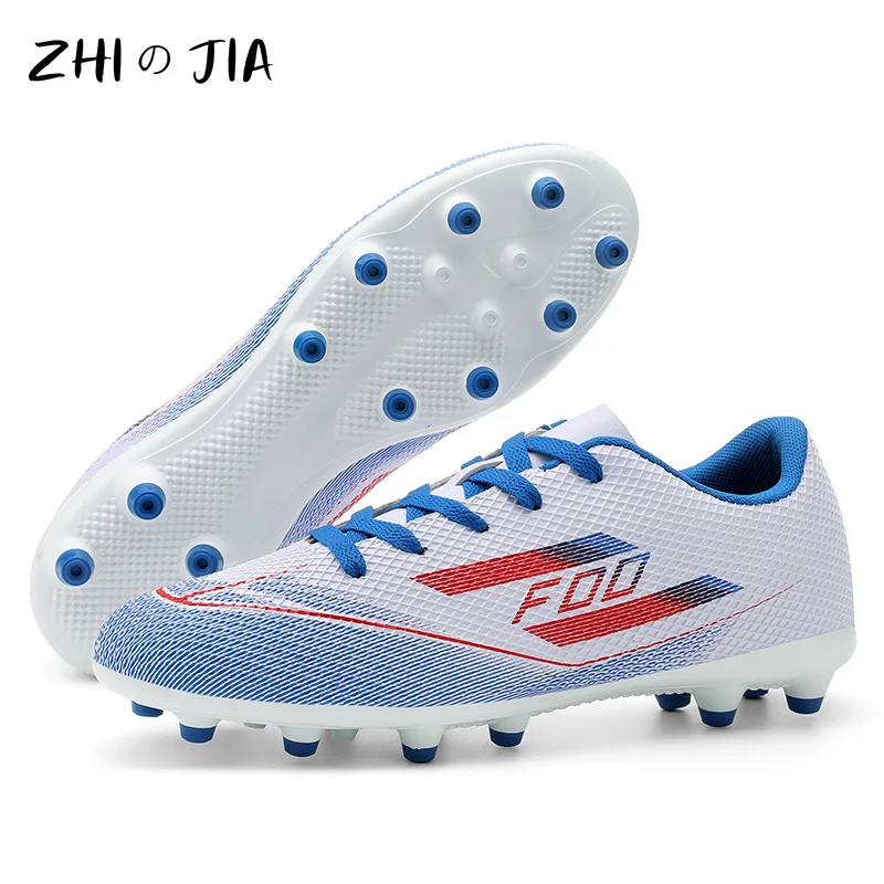 

Men's Professional Grass Training FG Football Shoes New Adult Low Top Football Shoes Outdoor Fashion Anti slip Durable Sneaker