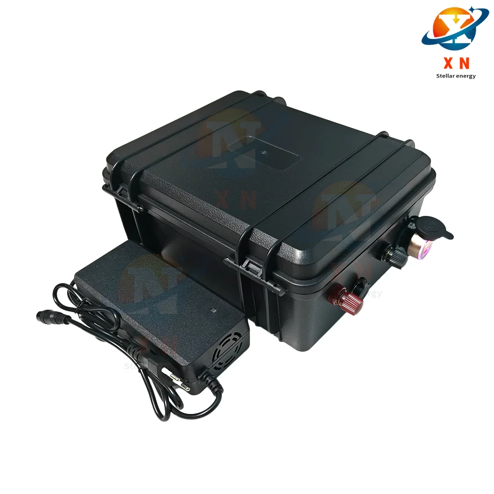 12V 50Ah 60Ah 100Ah 120Ah 200Ah 250Ah lithium ion rechargeable battery pack bluetooth power supply for boat solar Panels