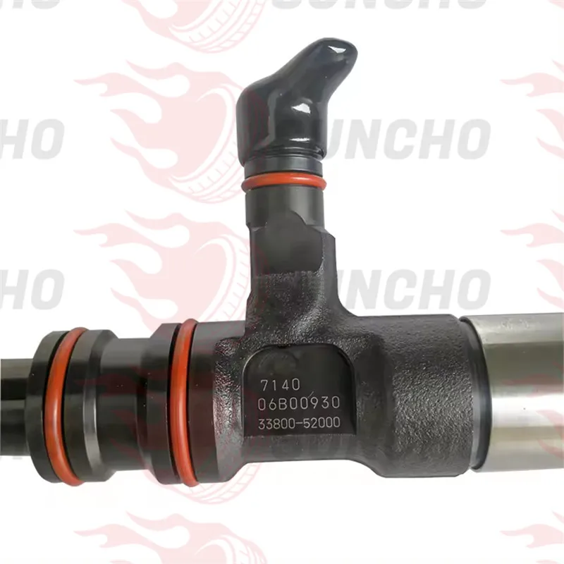 For Denso Hyundai Mighty County 3.9L Mega Truck 5.9L Euro4 Fuel Injector Assy 095000-7140 33800-52000