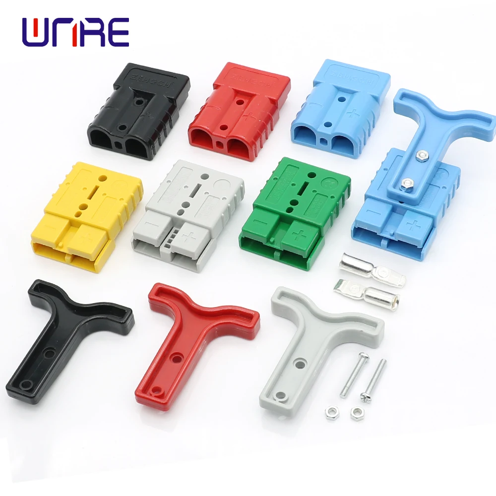 SZ50A 600V 6AWG Style Battery Charging Connector Quick Connector Battery Plug Black/Grey/Green/Red/Blue/Yellow