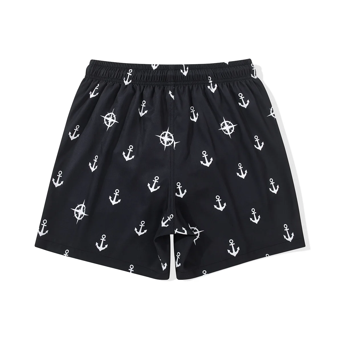 Waterproof Quick Dry Beach Pants Men's Casual Loose Fit Summer Shorts Polyester Fabric Beach Scene Suitable Youth Fashion