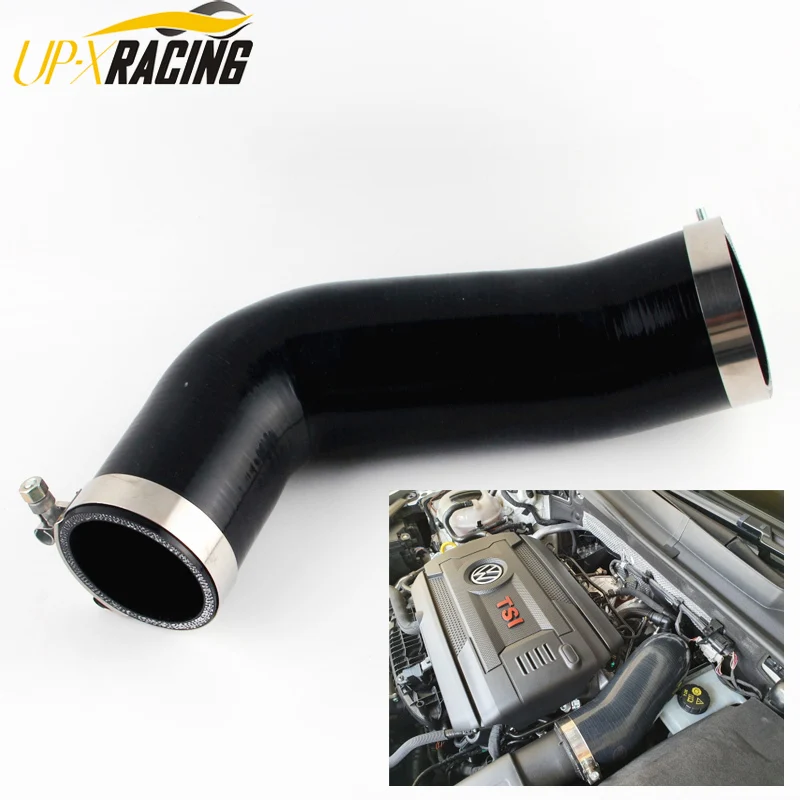 Silicone Turbo Inlet Elbow Tube Intake Hose For VW Golf MK7  R Audi V8 MK3 A3 S3 TT  2.0T 2014+