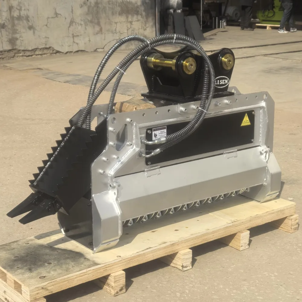 High-Flow Excavator Tree Mulcher Factory Direct Forestry Mulcher Attachment LS-04