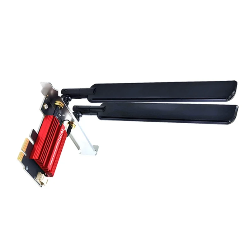 Placa wi-fi7 mt7927 + antena 12db 2.4g/5g/6g tri-banda 8774m mt7927 placa wi-fi sem fio bt5.4 gigabit placa de rede sem fio