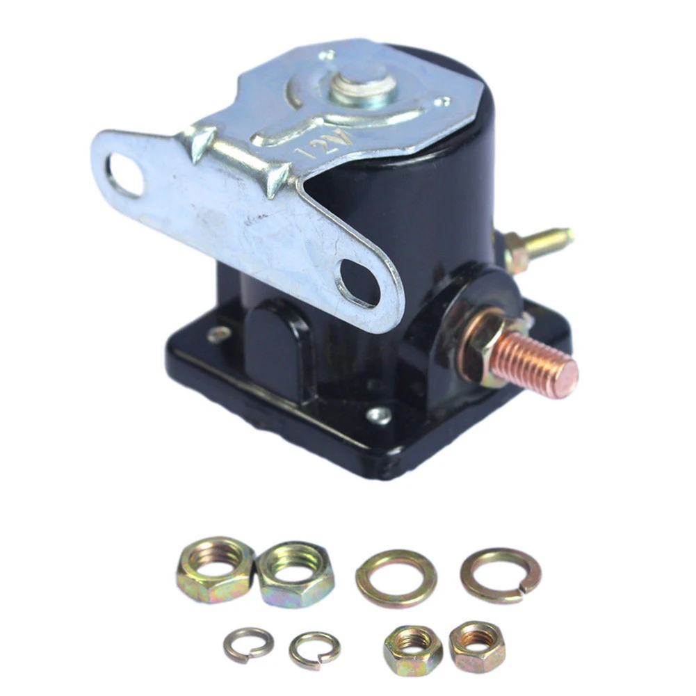 /4 /Pin /12V Starter Solenoid Relay For SW3 B6AZ-11450-A Compatible With For For Ford For For Mercury Car Engine Starting Switch