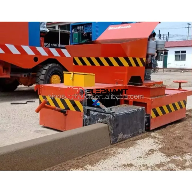 Construction Usage Concrete Curbing Paver Machine Road Curb Machine Concrete Paver Extruder Gutter Machine for Road Side Curve