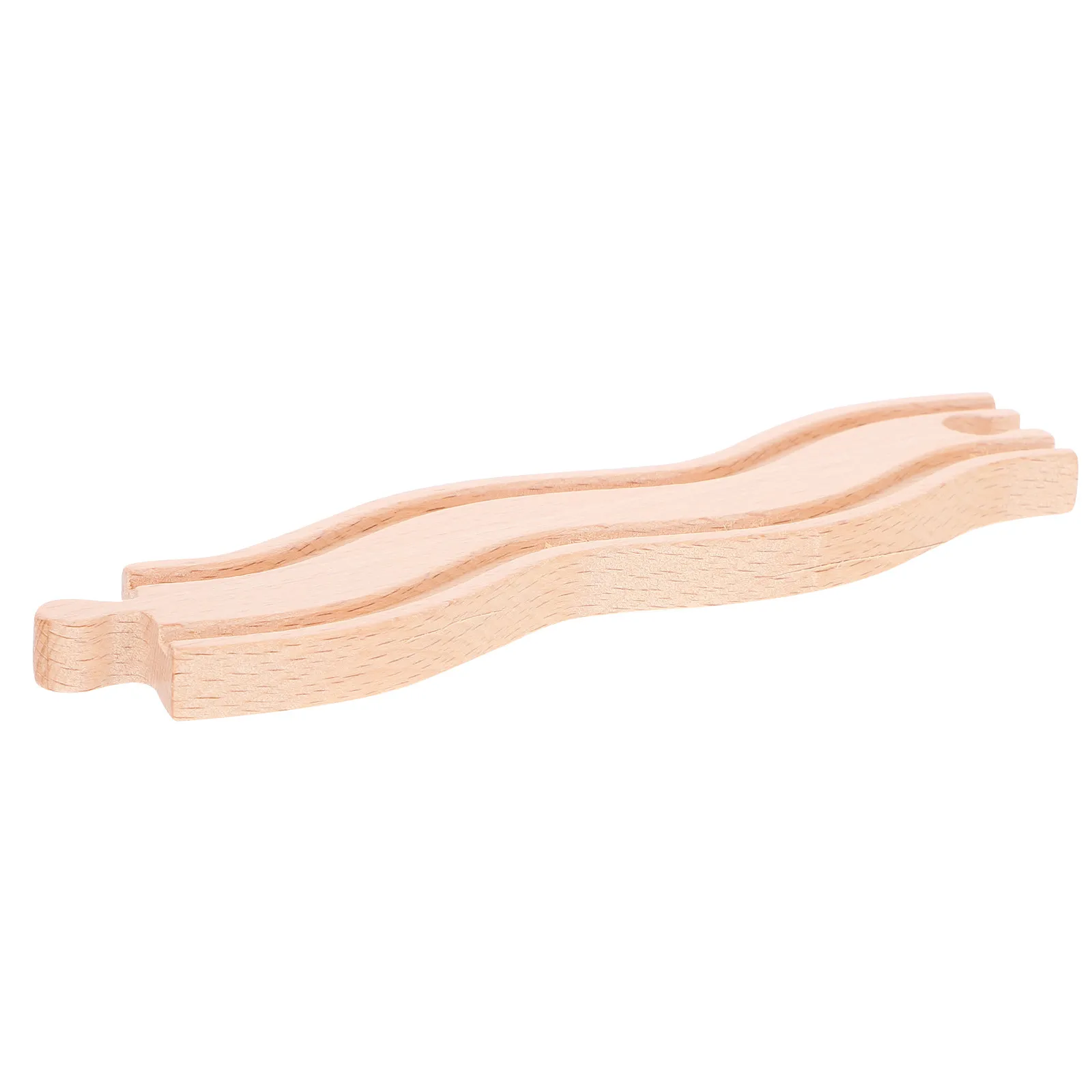 

Wooden Train Track Accessories Classic DIY Railway Track Expansion Set Creative Assemble for Kids Developing Hand Skills and