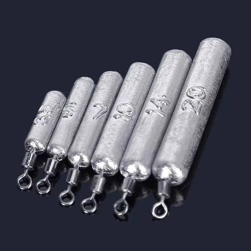 10pcs/Lot Fishing Sinker3.5g 5g 7g 10g 14g 20g Fishing Weights Sinkers Carp Fishing Baits Sinker Fishing Tackle Accessories