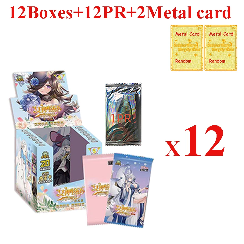 

Wholesale Goddess Story NS-5M09 Collection Card Wholesale 12/24/48Boxes Price Anime Girl Waifu Booster Box TCG Game Hobby Gift