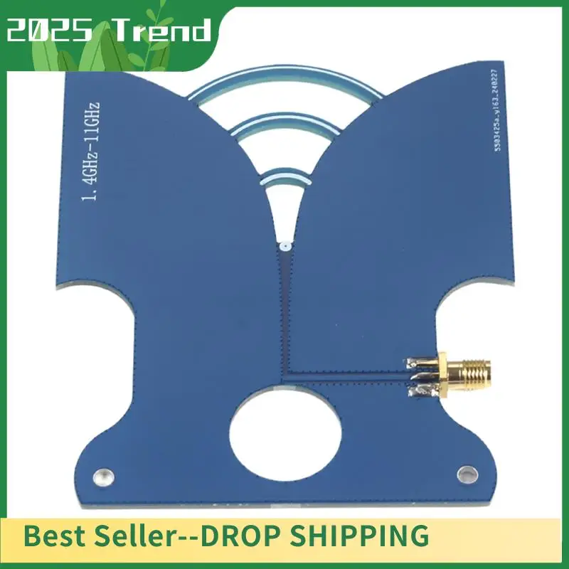 

UWB Antenna 1400Mhz-11Ghz Ultra Wideband Antenna High Gain Image Transmission Positioning TEM SMA Female