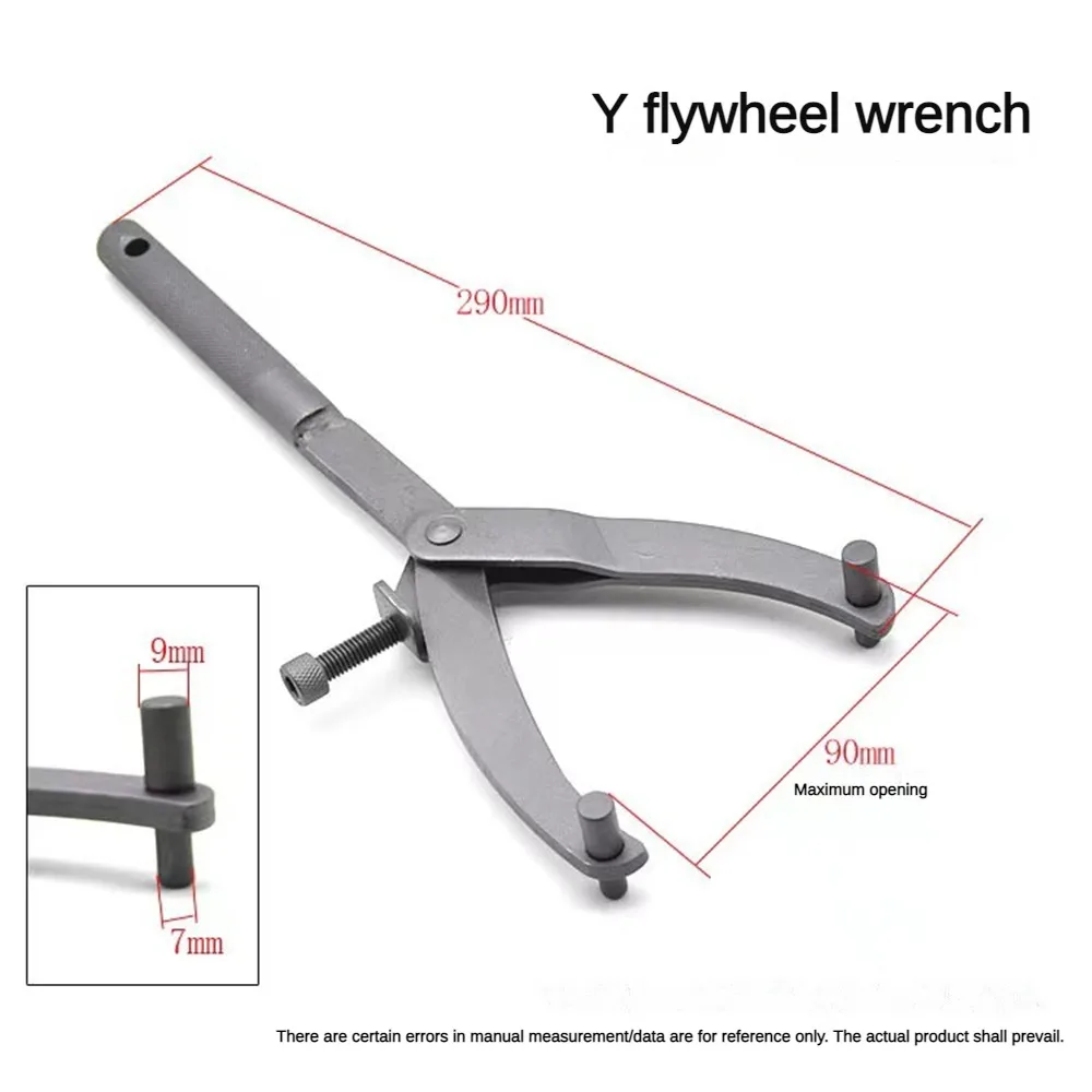 Type Flywheel Caliper Motorcycle Variator Remover Puller Tool For Scooter Moped Gy6 50cc 125cc Flywheel Wrench Hand Tool