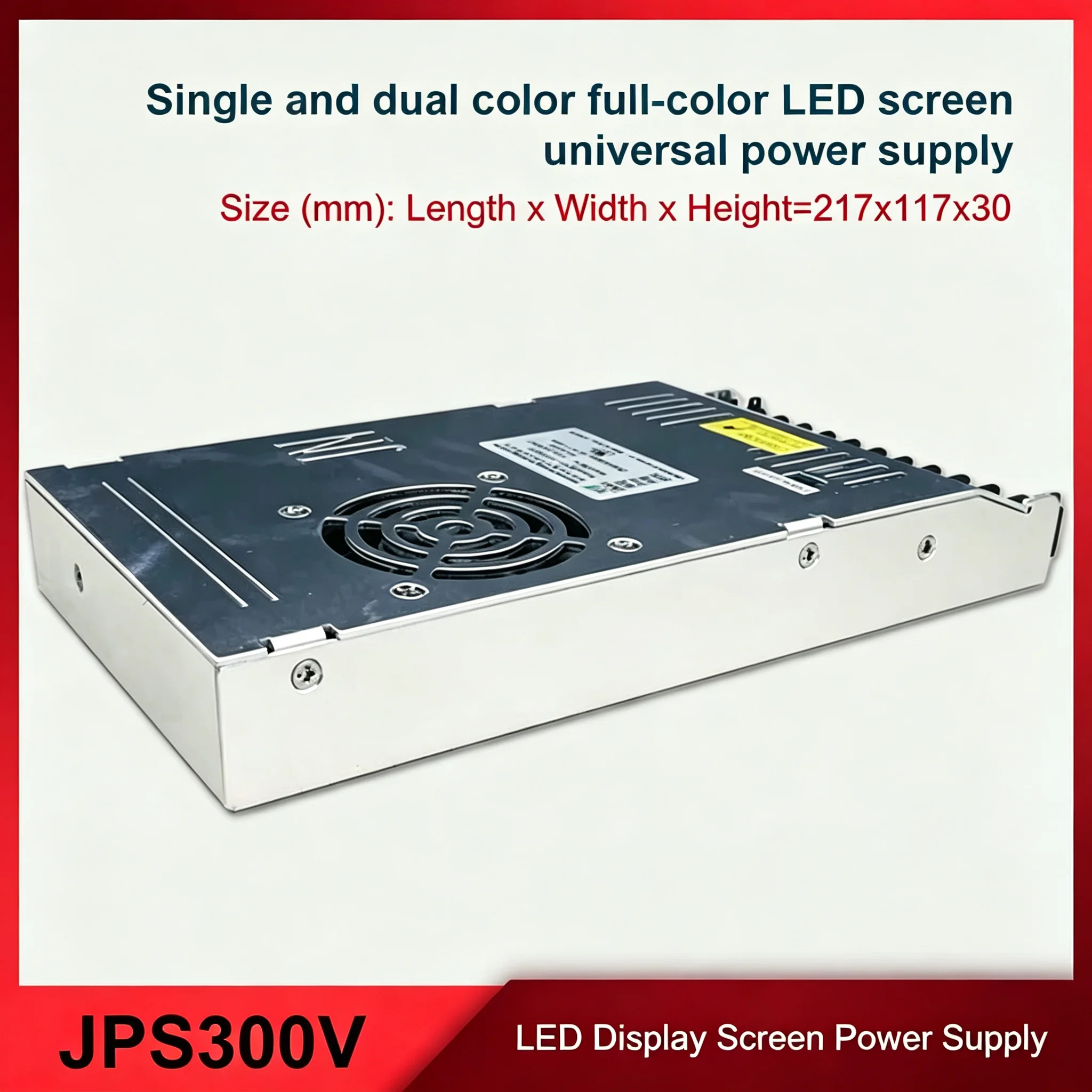 JPS300 300W LED Display Power Supply 5V 60A AC Input 110 120V for Full Color LED Video Wall Digital Sign Panel