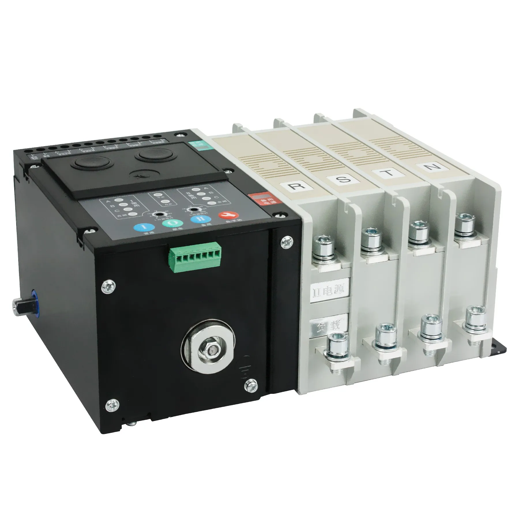 YUYE Integral Type 3 Position Intelligent Automatic COS Manual Change Over Switch ATS Controller Generators 4 Poles ATS