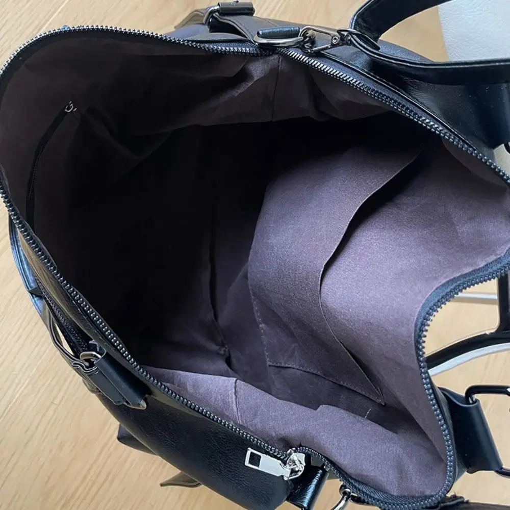 Minimalist Waterproof Travel Luggage Bag Casual Large Capacity Tote Bag Commuting Simple Nylon Duffle Bag Travel