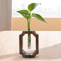 Hydroponic Plant Vases Dry Flower Container Flower Arrangement Tube Flower Stand for Indoor Hydroponics Office Bedroom Tabletop