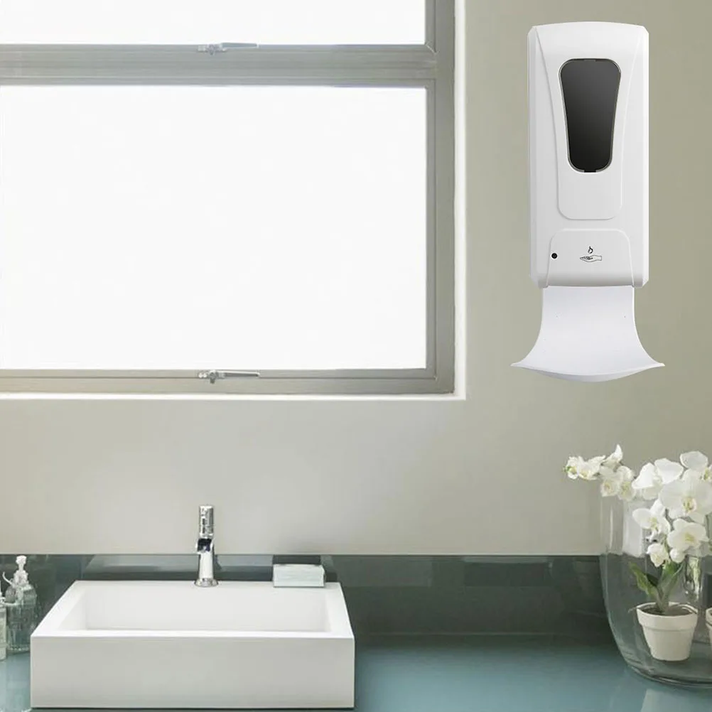 

2pcs Wall-Mounted Soap Dispenser Drip For Home Foaming Machine Anti-Slip Collection Tray Household Automatic Dispenser Catch