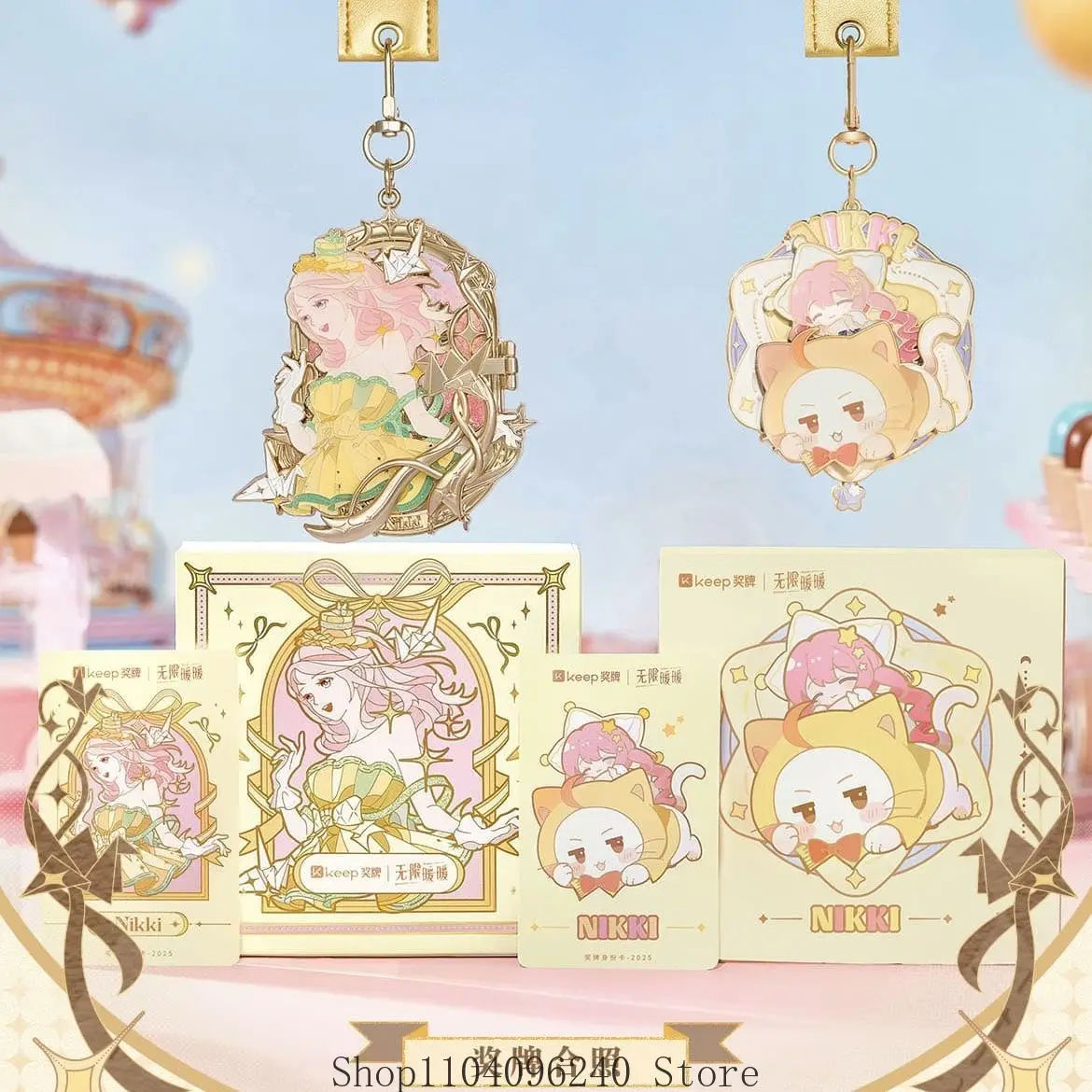 لعبة إنفينيتي نيكي أنيمي تأثيري ميدالية ميدالية تقليد ميدالية تذكارية التميمة طالب ملحق المشجعين هدية #2