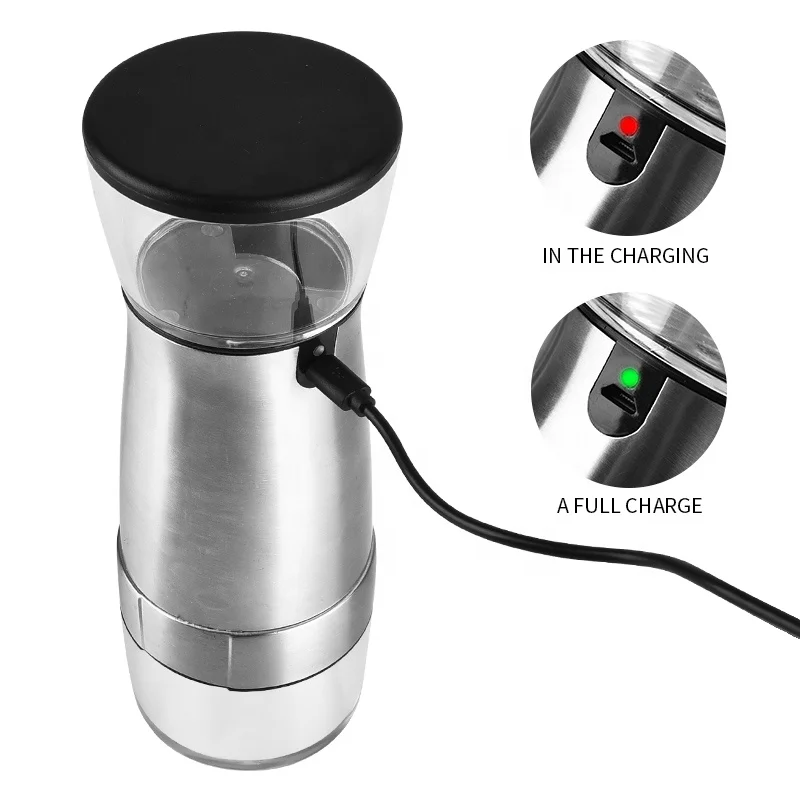 Portabl Grinder Electric Coffee Grinder Automatic Beans Mill Coffee Bean Grinder Machine For Home Travel USB Rechargeable