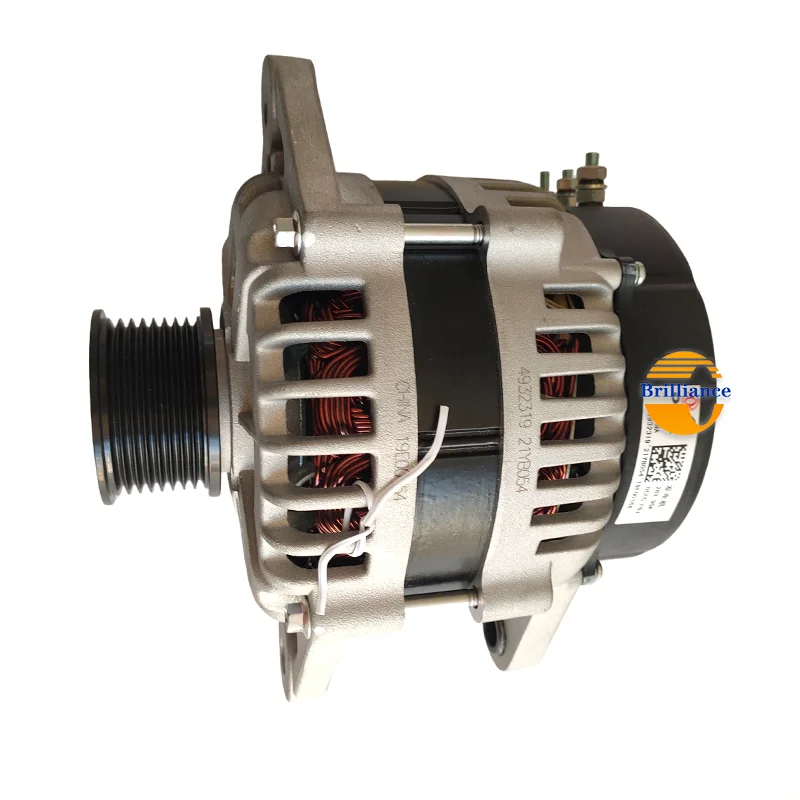 

Diesel Auto Parts Alternator JFZ2842F Compatible for Cummins Engine 4BT 6BT 6CT Truck EQ2050 28V 90A 4932319