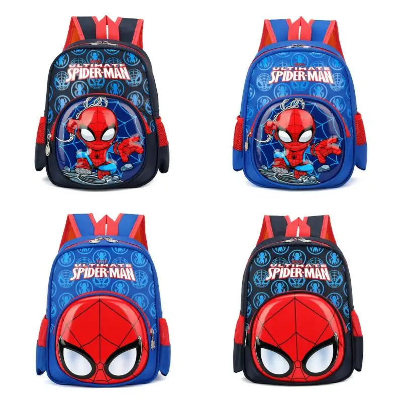 

Spiderman 3D Cartoon Backpack Spider-Man Waterproof Schoolbag Spider Man Anime Kindergarten Bag Student Kid Birthday Gift