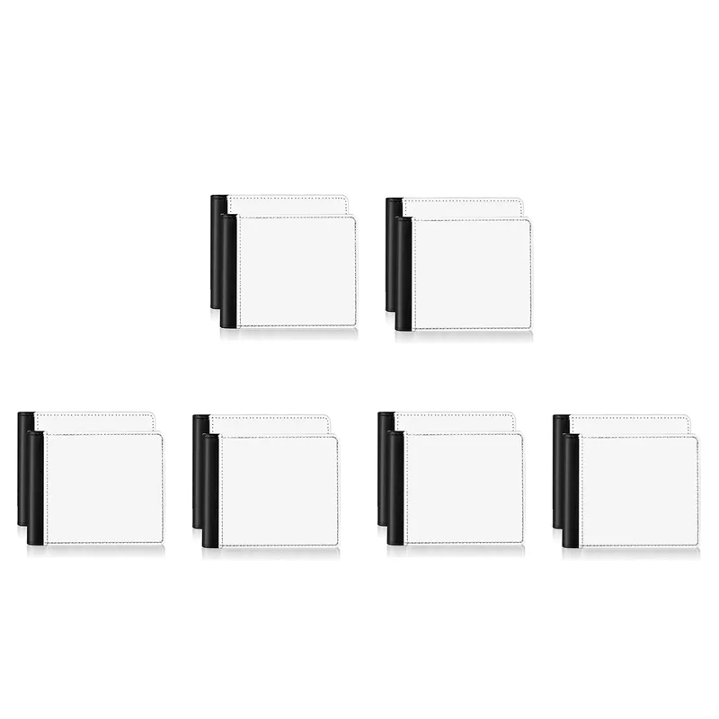

12Pack Sublimation Wallet Leather Blank Heat Transfer Sublimation Wallets Bank For Men Gift Office Travel