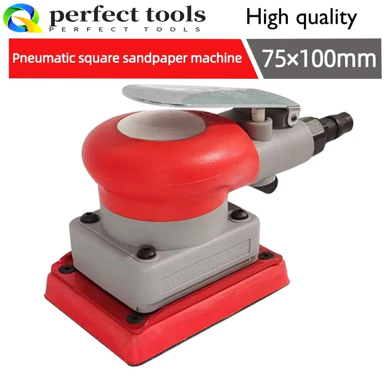 

Grinding Machine Car Air Sander Polisher With 20Pcs Sandpaper Pneumatic Car Polishing Grinder Tool Square 70*100mm