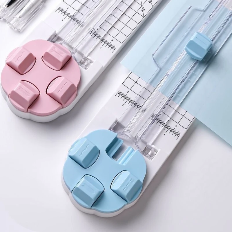 

Многофункциональный резак для бумаги 4-в-1, портативный, точный, безопасный, долговечный, для фото и рукоделия