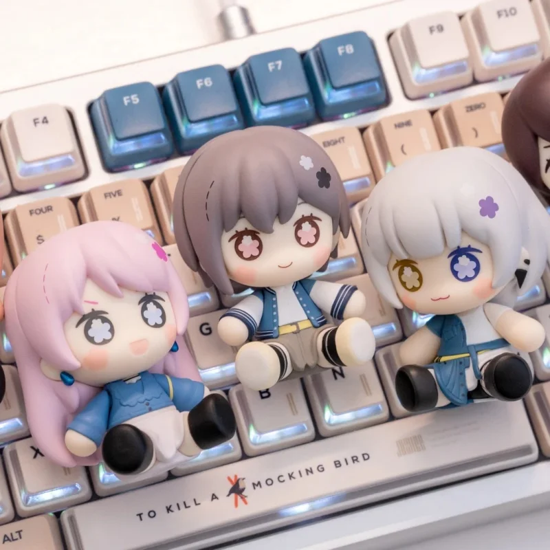 Gsc Bang Dream! Ave Mujica Huggy Magnetic Fridge Sticker Oblivionis Nyamu Yutenji Wakaba Mutsumi Q Version Figurine Ornament Toy