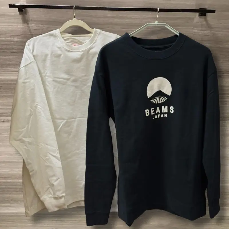 

High Quality Cotton Beams Long Sleeve Tshirts Silhouette Cartoon Print Unisex Cleanfit Weaving Red Rope Men Women Sweatshirt