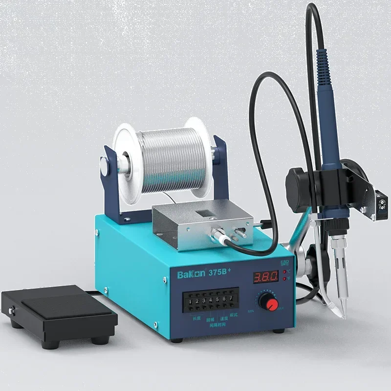 

BK375B+automatic tin discharge soldering station, constant temperature foot pedal, tin feeding soldering station,