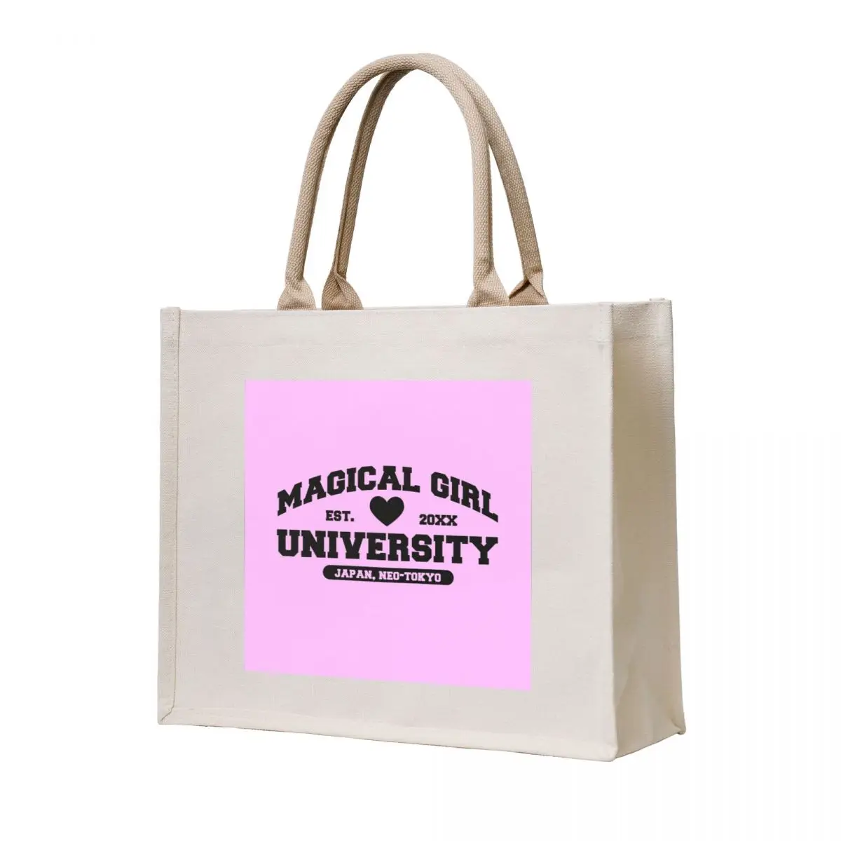 

Magical Girl University Tote Bag Reusable bags bags luxury women Canvas