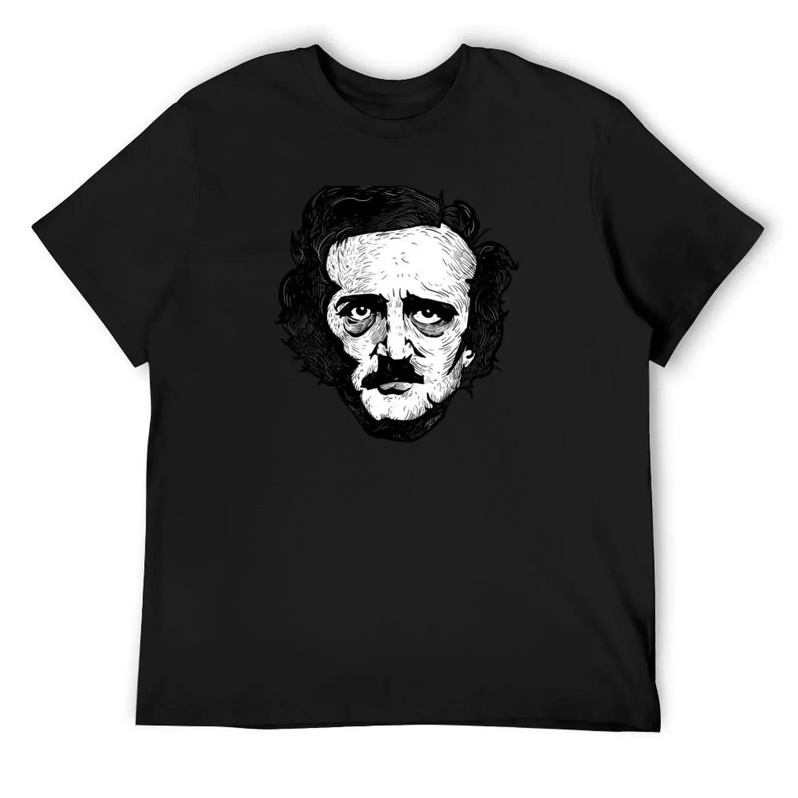 

Edgar Allan Poe T-Shirt shirts graphic cute tops blue lock anime t shirts shirts men graphic