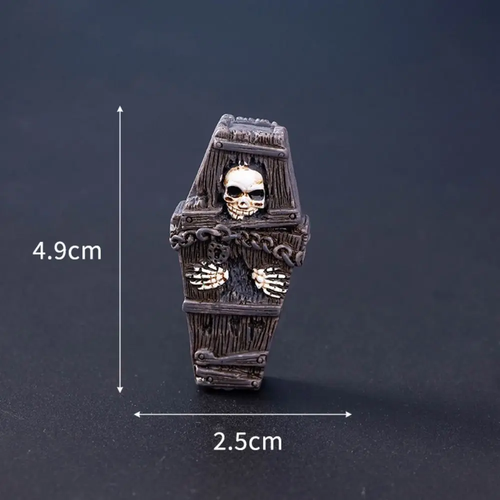 

Creative Cartoon Halloween Small Ornaments Mini Resin Craft Tombston Ornaments DIY Resin Festival Ornaments Home